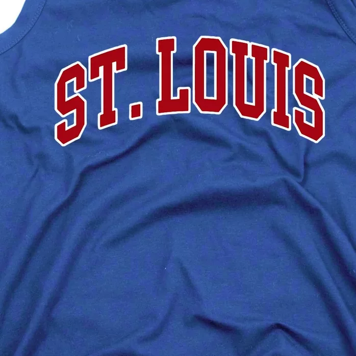 St. Louis Hometown Pride Throwback Design Tank Top