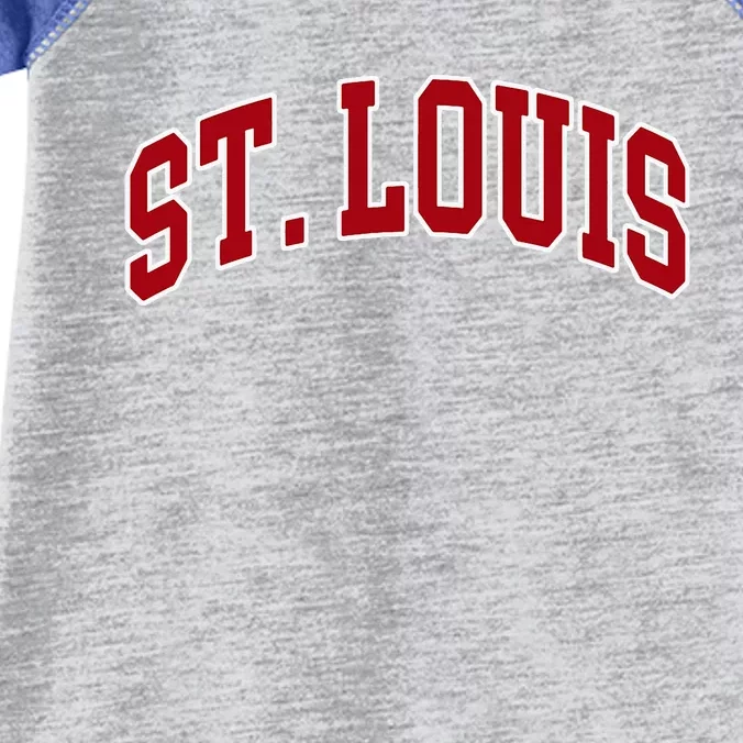 St. Louis Hometown Pride Throwback Design Infant Baby Jersey Bodysuit