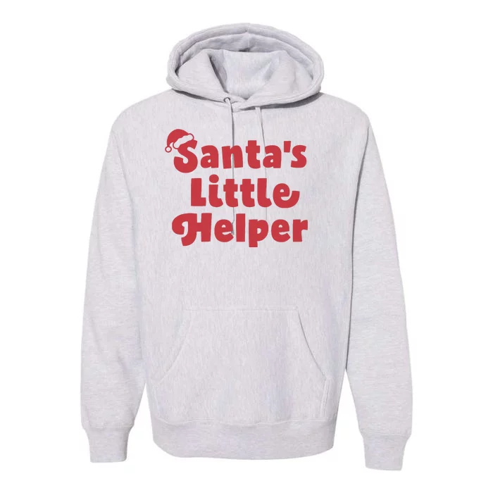 SantaS Little Helper Premium Hoodie