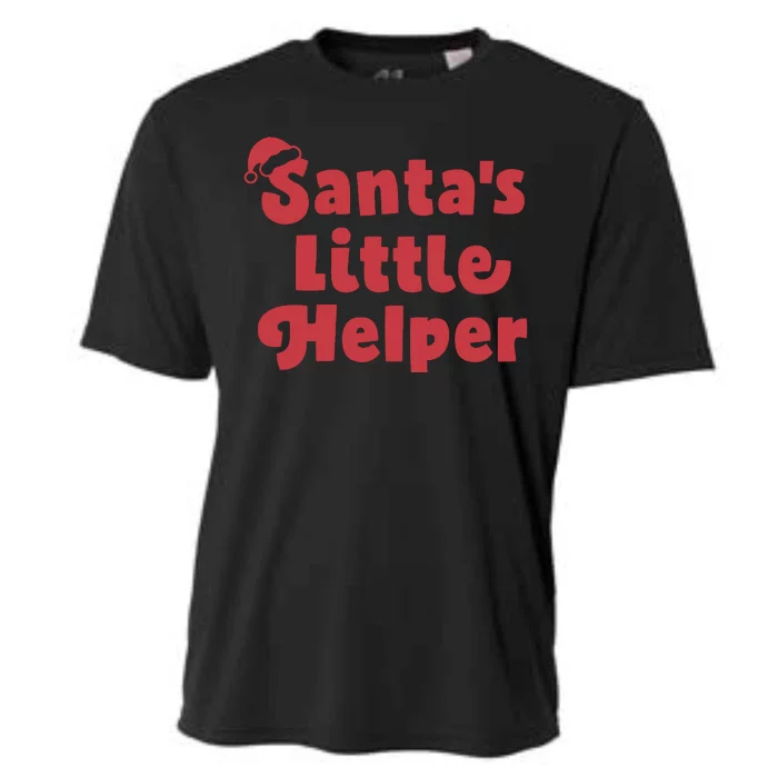 SantaS Little Helper Cooling Performance Crew T-Shirt