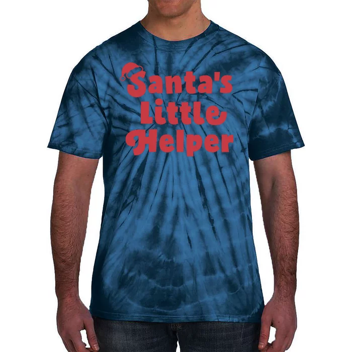 SantaS Little Helper Tie-Dye T-Shirt