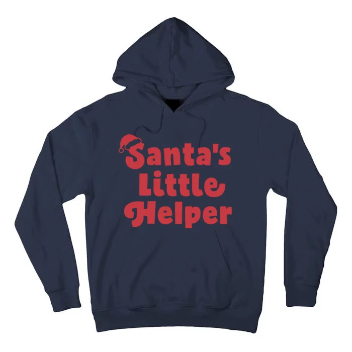 SantaS Little Helper Tall Hoodie