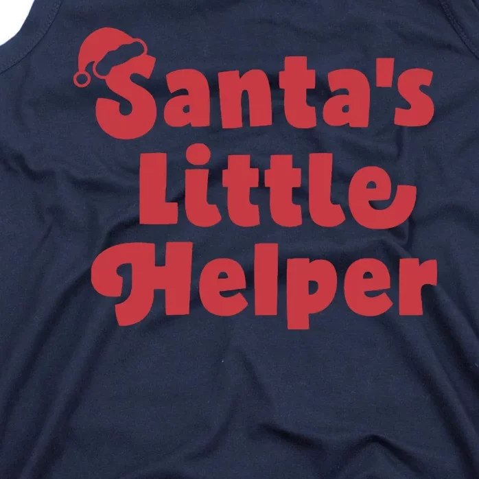 SantaS Little Helper Tank Top