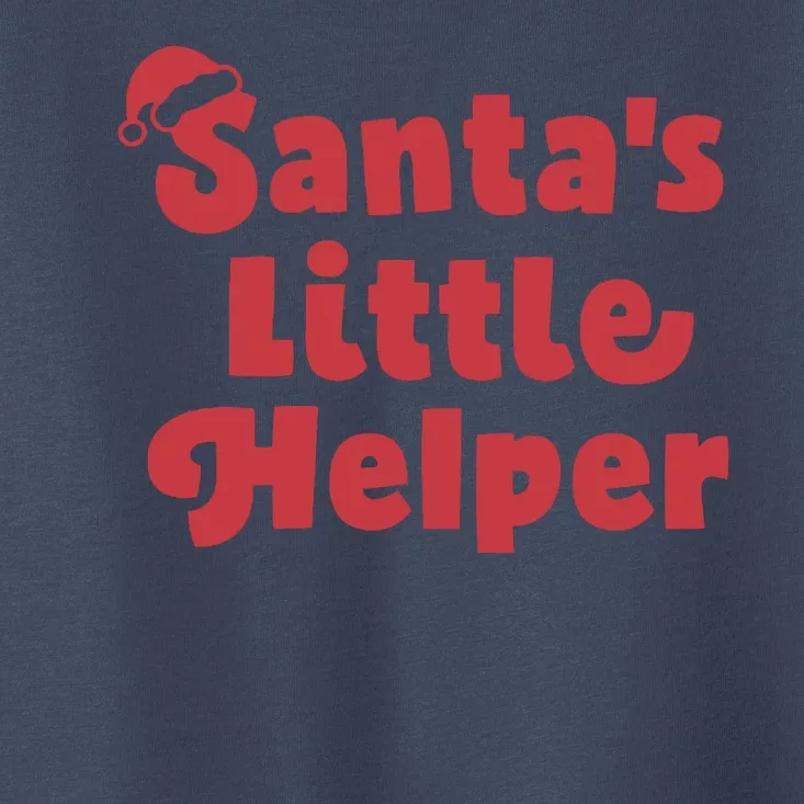 SantaS Little Helper Toddler T-Shirt