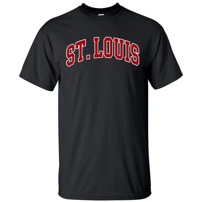 St. Louis Hometown Pride Throwback Design Print Classic Tall T-Shirt