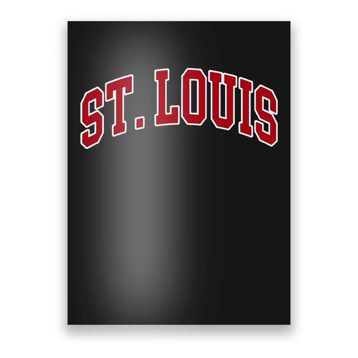 St. Louis Hometown Pride Throwback Design Print Classic Poster