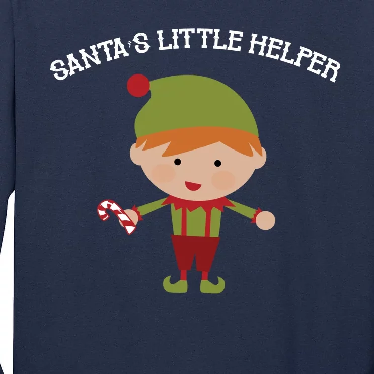 Santa's Little Helper Tall Long Sleeve T-Shirt