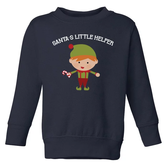 Santa's Little Helper Toddler Sweatshirt