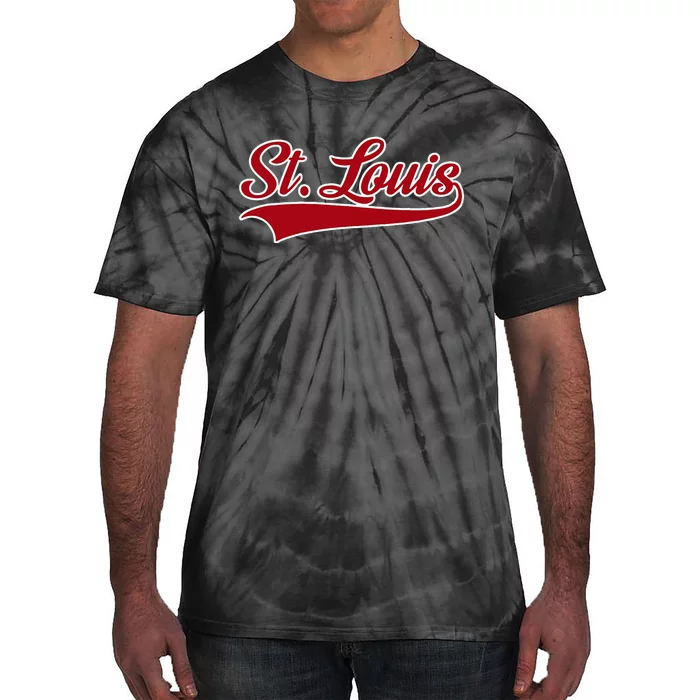 St Louis Hometown Pride Throwback Design Tie-Dye T-Shirt