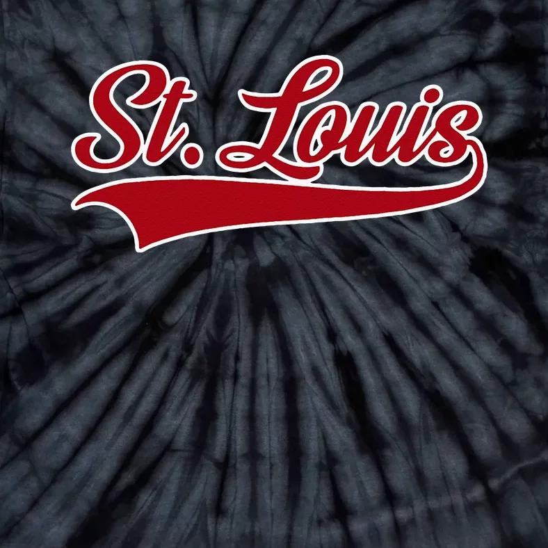 St Louis Hometown Pride Throwback Design Tie-Dye T-Shirt