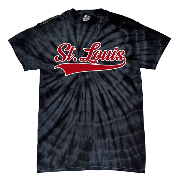 St Louis Hometown Pride Throwback Design Tie-Dye T-Shirt