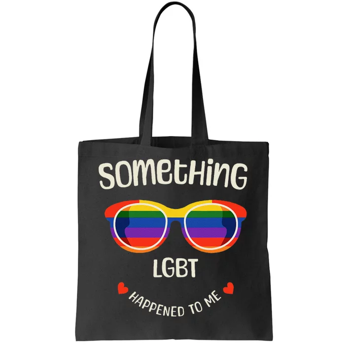 Something Lgbt Happened To Me Fun Pride Vintage Spectacles Tote Bag