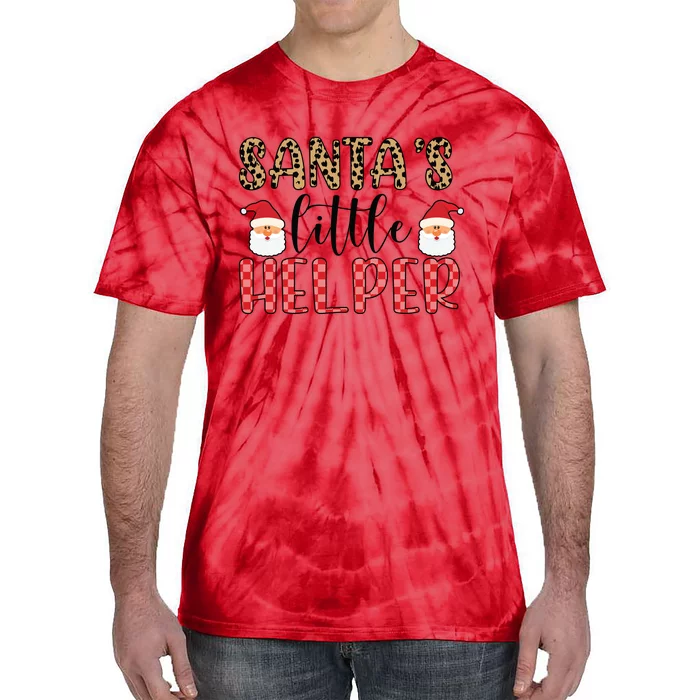 Santa's Little Helper Tie-Dye T-Shirt