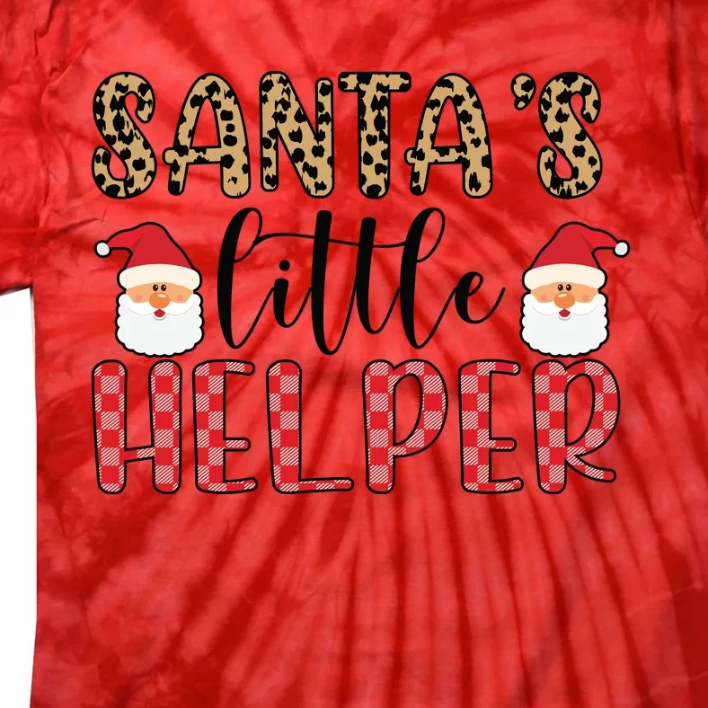 Santa's Little Helper Tie-Dye T-Shirt