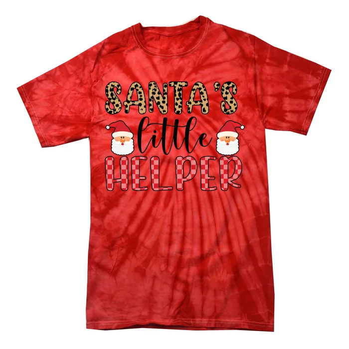 Santa's Little Helper Tie-Dye T-Shirt