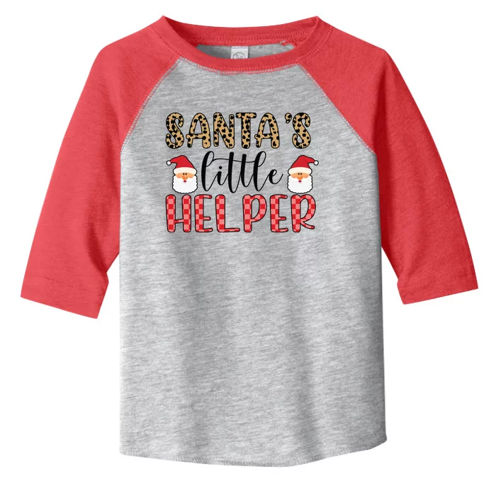 Santa's Little Helper Toddler Fine Jersey T-Shirt