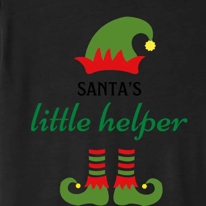 SantaS Little HelperChristmasKidS Christmas ClothesKidS Christmas OutfitC ChromaSoft Performance T-Shirt