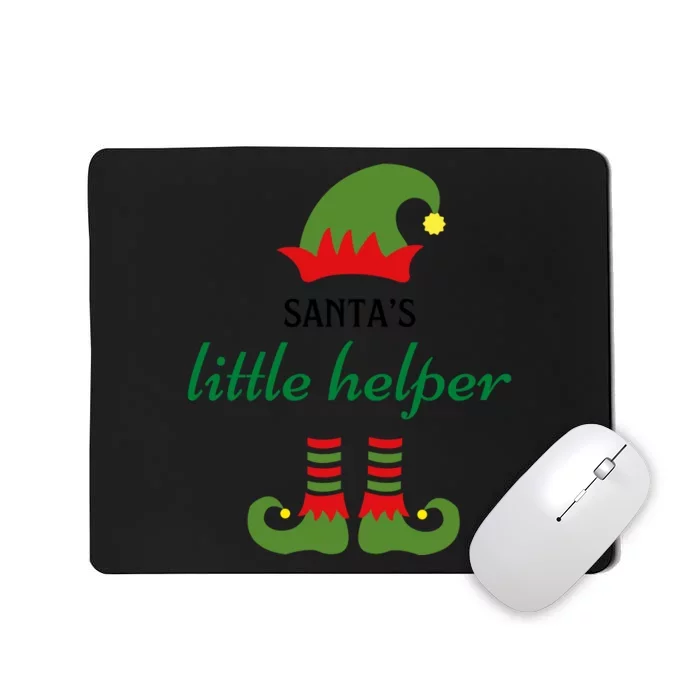 SantaS Little HelperChristmasKidS Christmas ClothesKidS Christmas OutfitC Mousepad