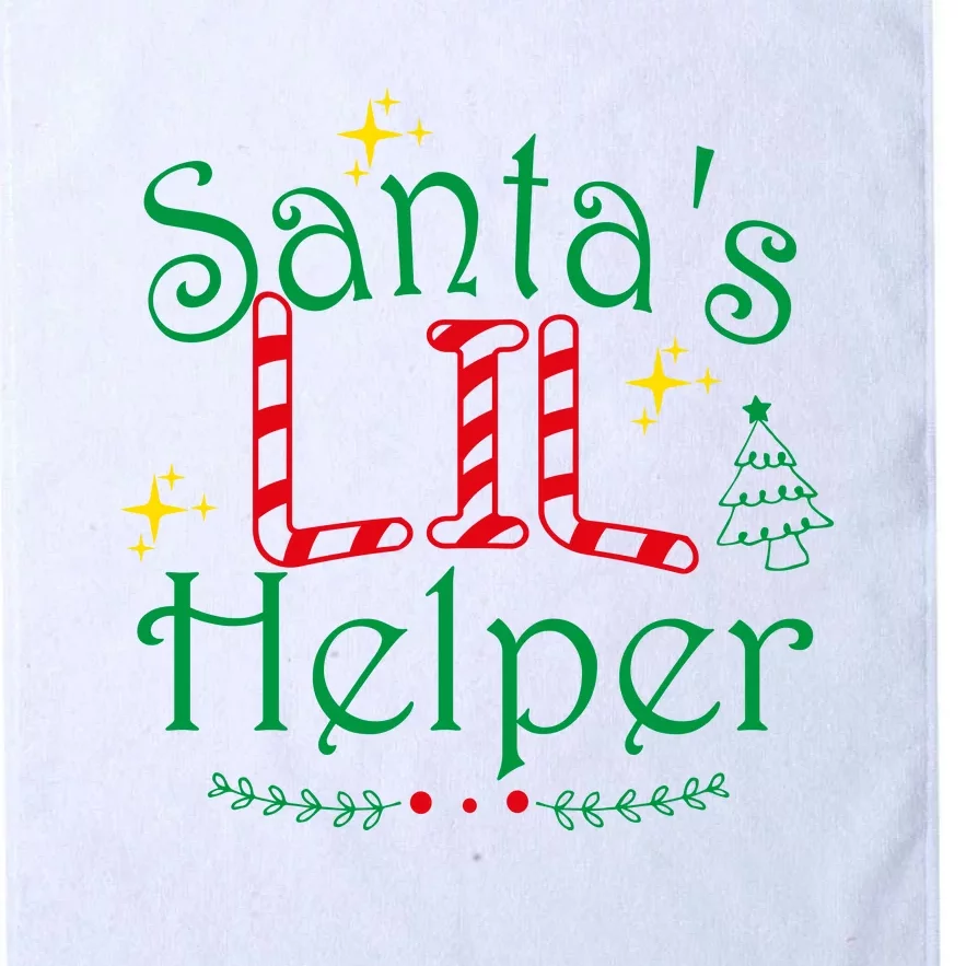 Santa’S Lil Helper Platinum Collection Golf Towel