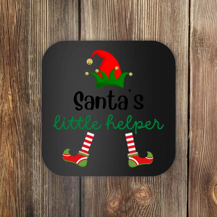 SantaS Little HelperChristmasKidS Christmas ClothesKidS Christmas OutfitC Coaster