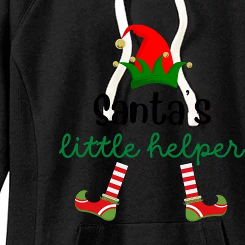 SantaS Little HelperChristmasKidS Christmas ClothesKidS Christmas OutfitC Women's Fleece Hoodie