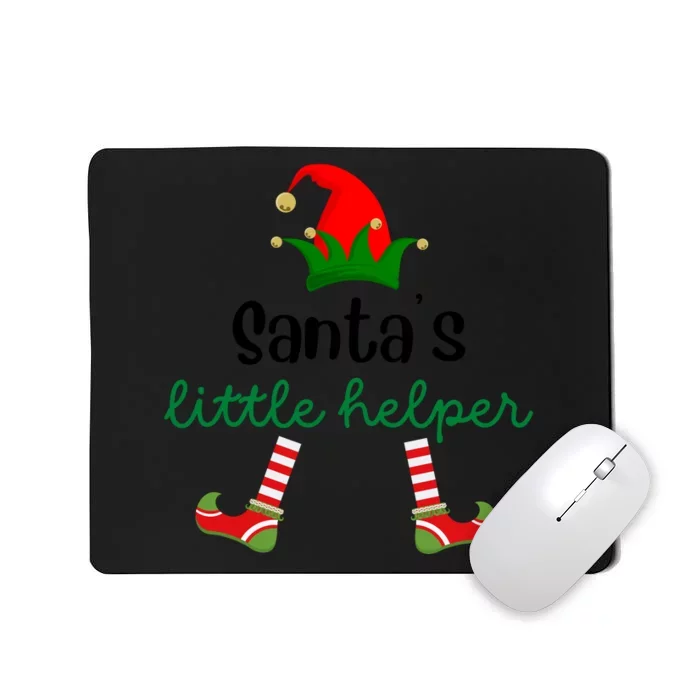 SantaS Little HelperChristmasKidS Christmas ClothesKidS Christmas OutfitC Mousepad