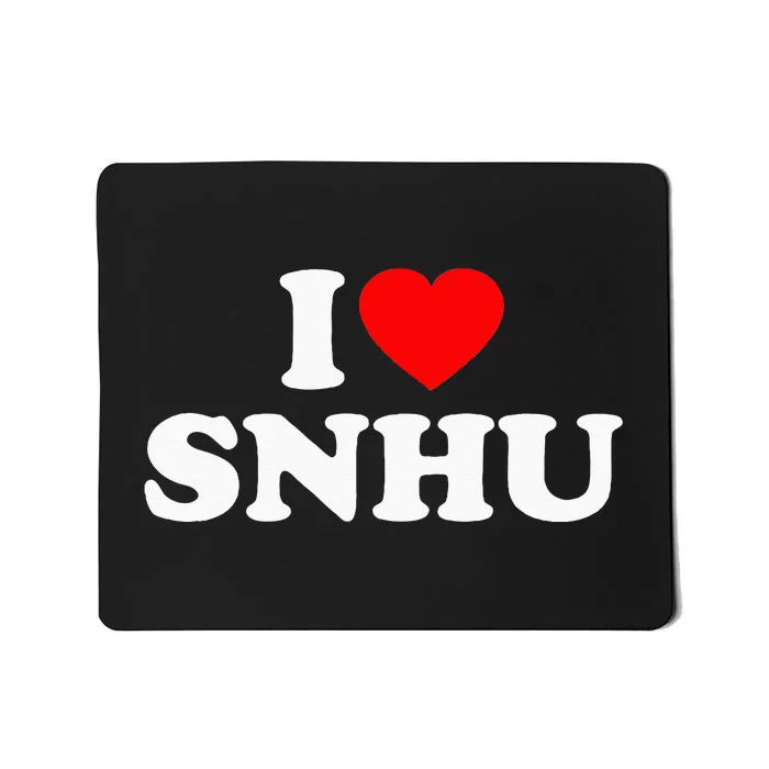 SNHU Love Heart College University Alumni Mousepad