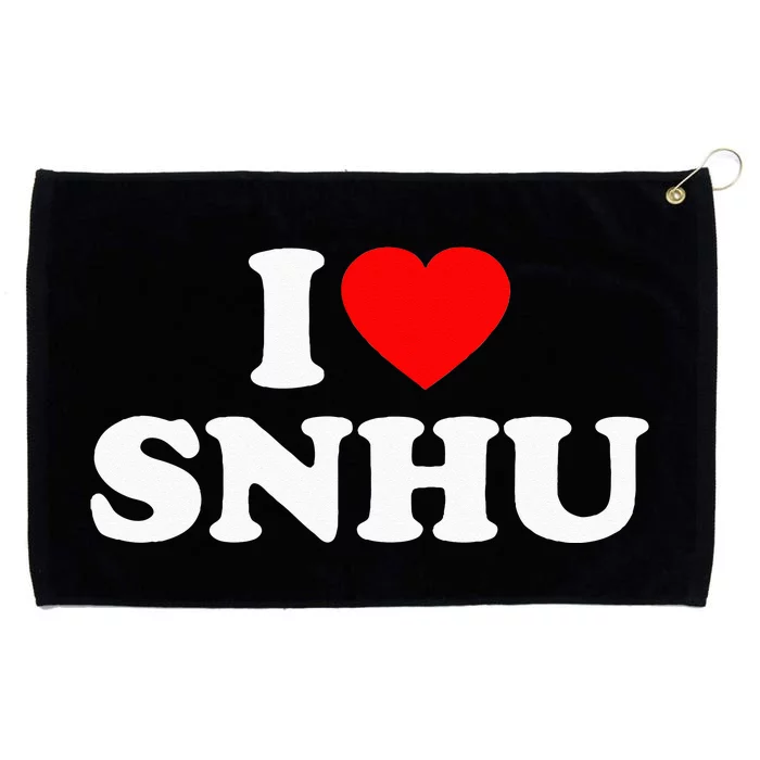 SNHU Love Heart College University Alumni Grommeted Golf Towel