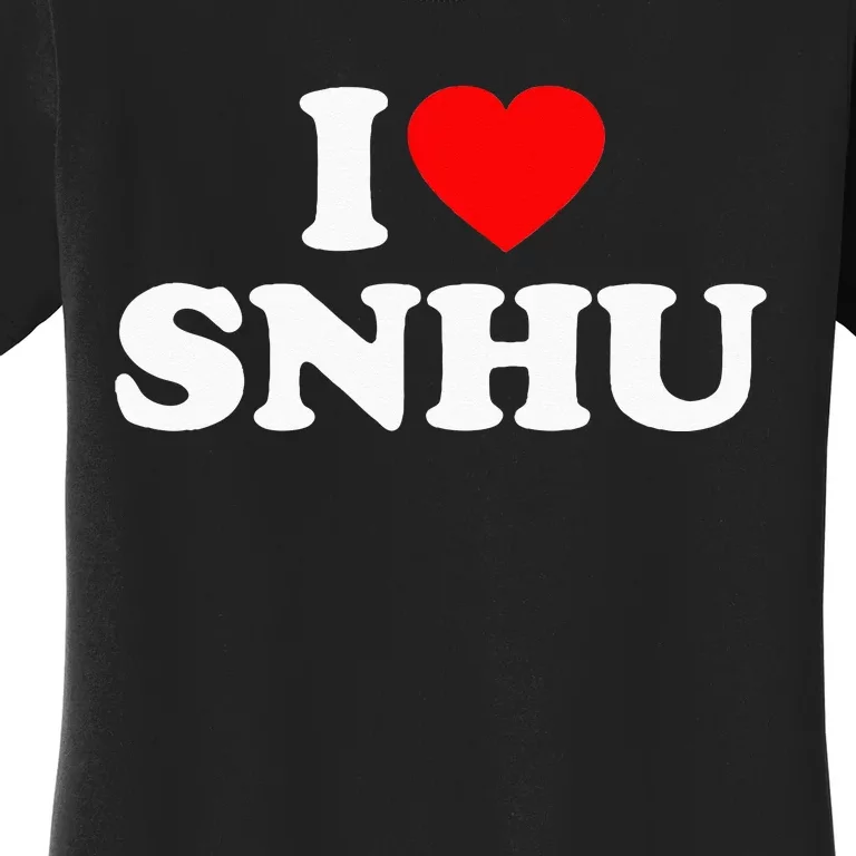 SNHU Love Heart College University Alumni Women's T-Shirt