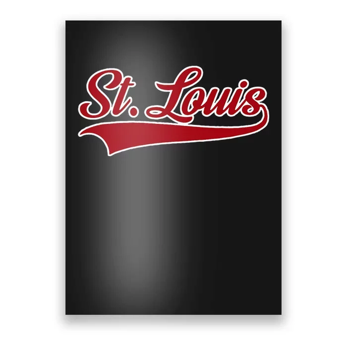 St. Louis Hometown Pride Throwback Design Print Classic Poster