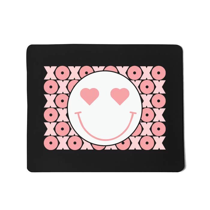 Smiley Love Happy Face Valentines Gift For Valentine Day Mousepad