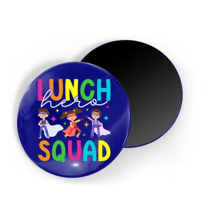 School Lunch Hero Squad Funny Cafeteria Worker Lunch Lady Cool Gift Magnet