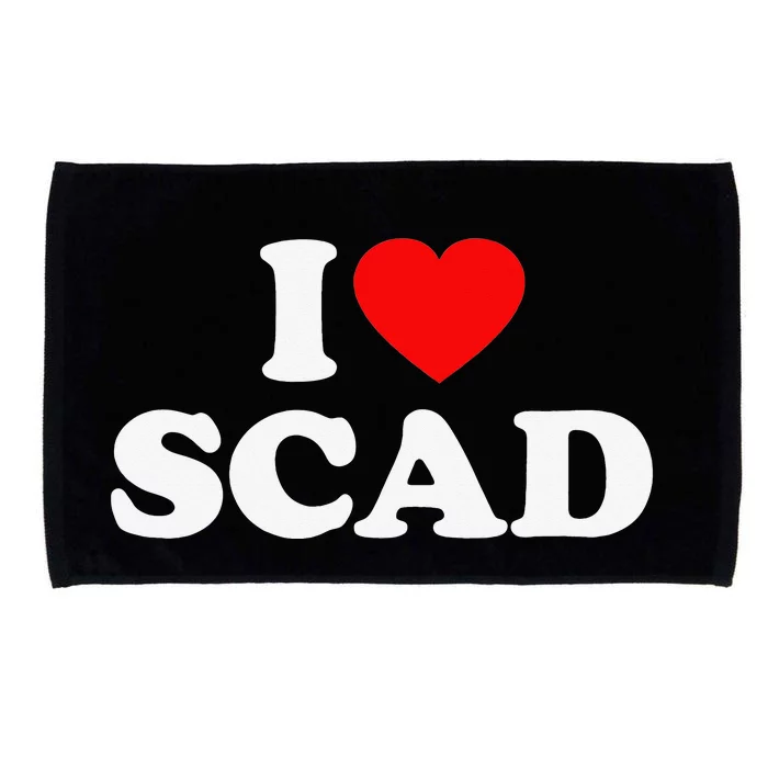 SCAD Love Heart College University Alumni Microfiber Hand Towel