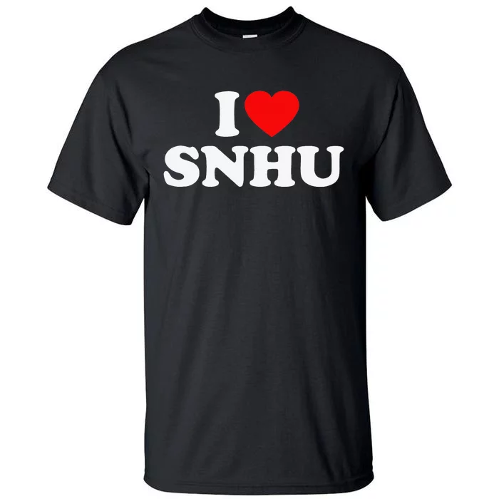 SNHU Love Heart College University Alumni Tall T-Shirt