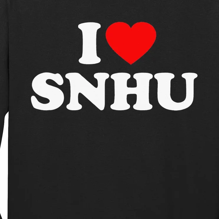 SNHU Love Heart College University Alumni Tall Long Sleeve T-Shirt