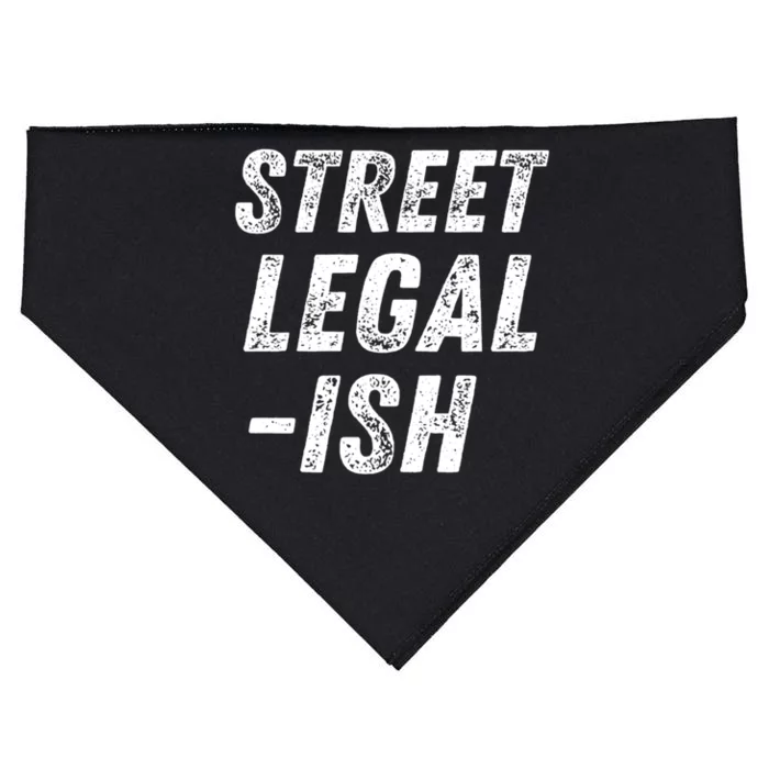 Street Legal Ish Mechanic Drag Racing Hot Rod Low Rider Car Great Gift USA-Made Doggie Bandana