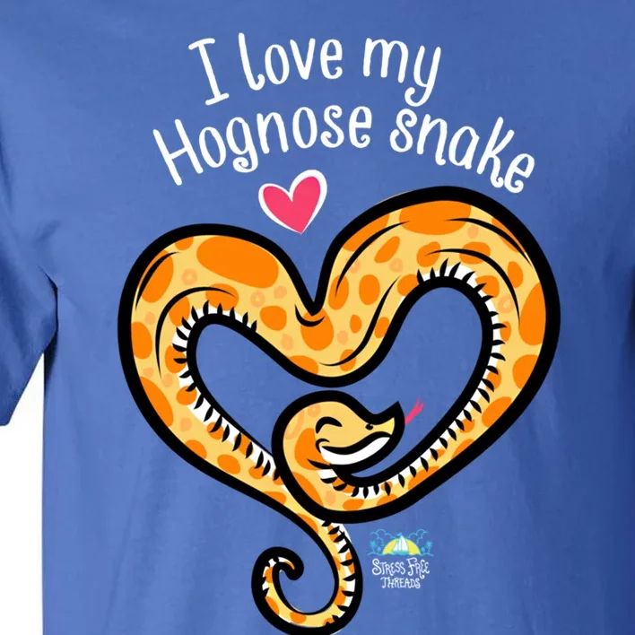 Snake Lovers I Love My Hognose Snake Gift Tall T-Shirt