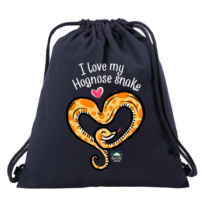 Snake Lovers I Love My Hognose Snake Gift Drawstring Bag