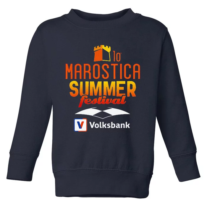 Spread Love In Marostica Summer Gift Premium Toddler Sweatshirt