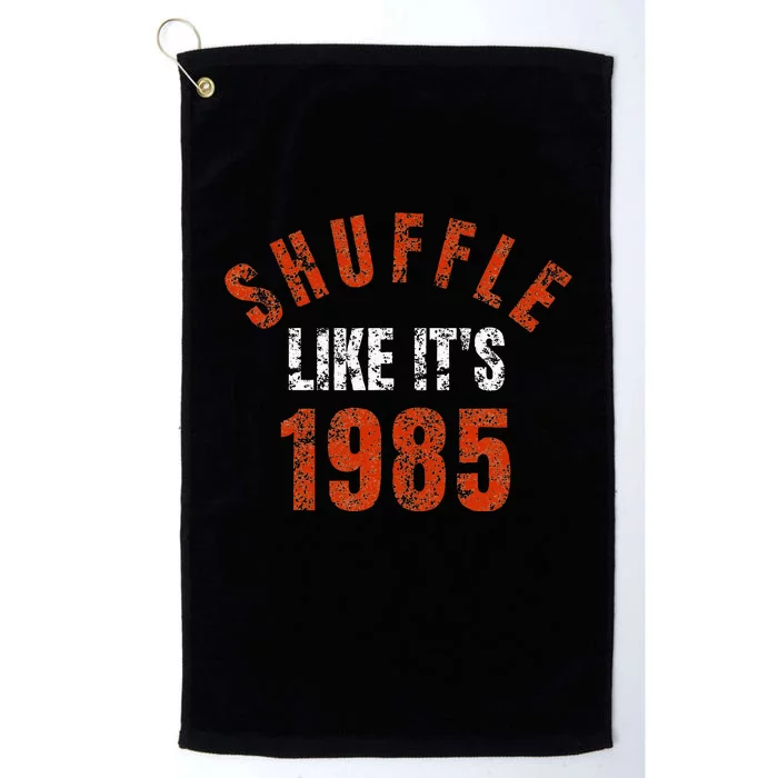 Shuffle Like ItS 1985 Chicago Vintage Platinum Collection Golf Towel