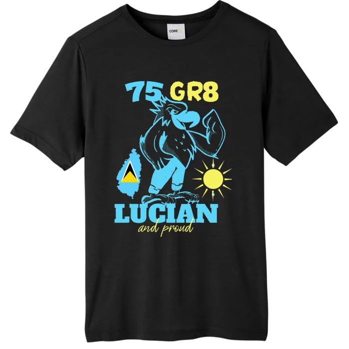 St. Lucia Independence 75gr8 National Pride ChromaSoft Performance T-Shirt