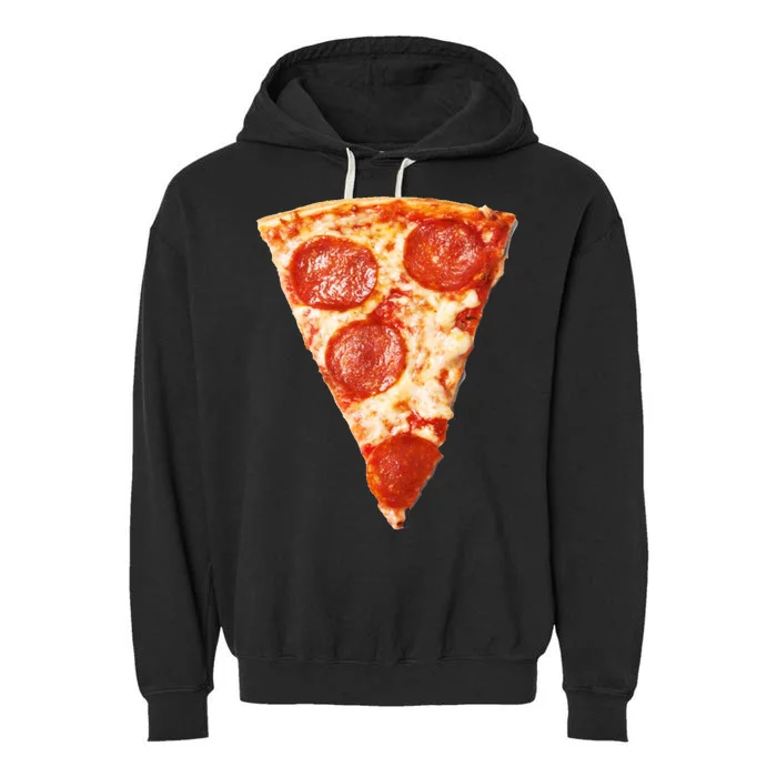 Slice Of Pepperoni Pizza Garment-Dyed Fleece Hoodie