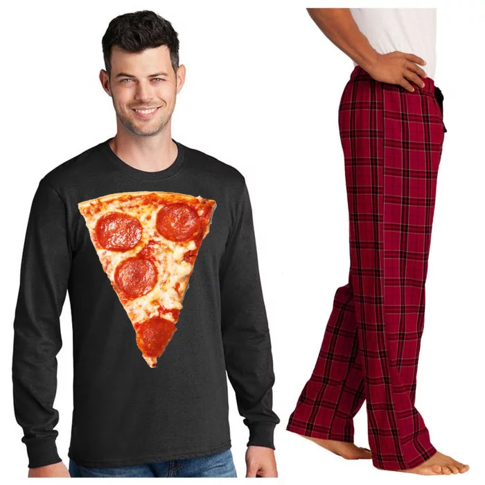 Slice Of Pepperoni Pizza Long Sleeve Pajama Set