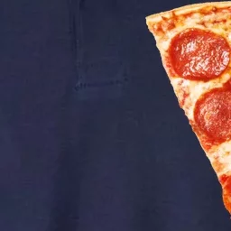 Slice Of Pepperoni Pizza Softstyle Adult Sport Polo