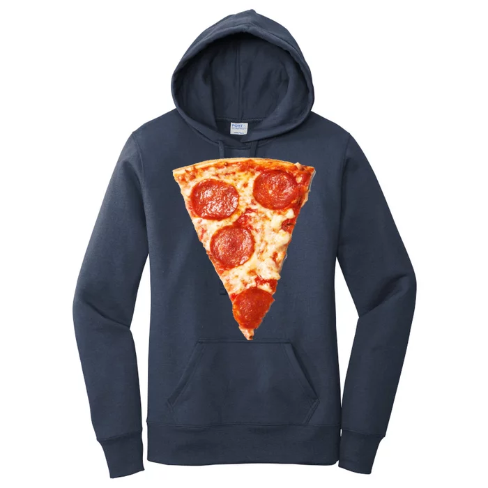 Slice Of Pepperoni Pizza Women's Pullover Hoodie