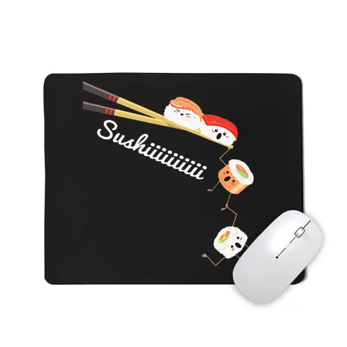 Sushi Lover Japan Lover Japanese Cuisine Chef Foodie Mousepad