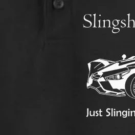 Slingshot Life Just Slinging Around Dry Zone Grid Performance Polo