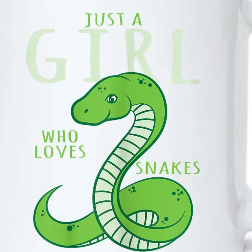 Snake Lover Just A Girl Who Loves Snakes Black Color Changing Mug