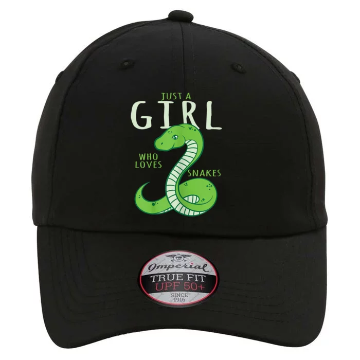 Snake Lover Just A Girl Who Loves Snakes The Original Performance Cap