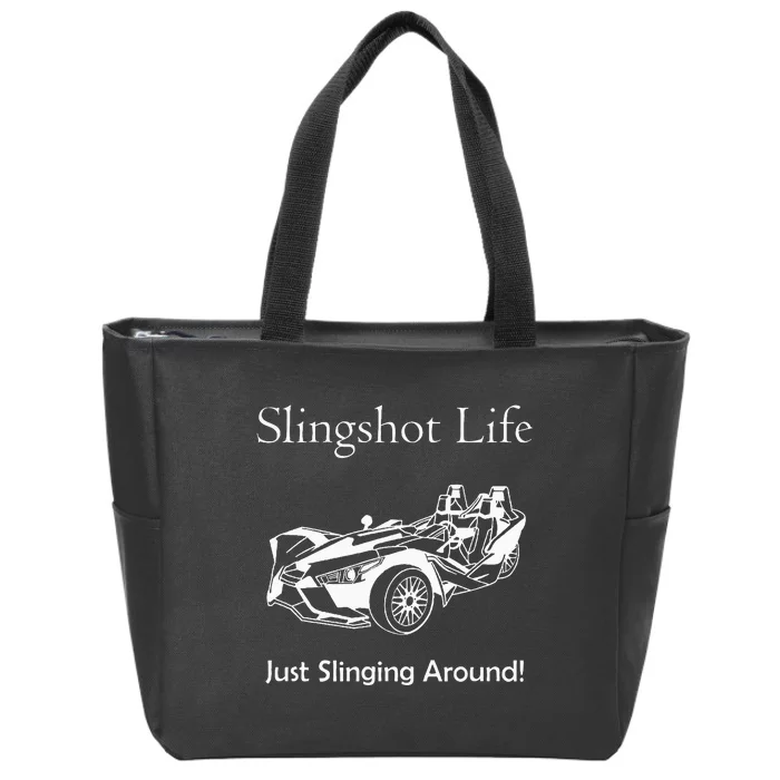 Slingshot Life Just Slinging Around Zip Tote Bag